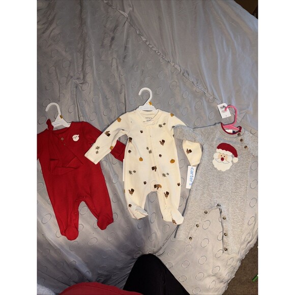 Baby Holiday Outfit Lot Size newborn - Picture 1 of 4
